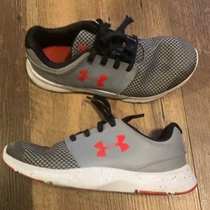 Youth under Armour athletic shoes